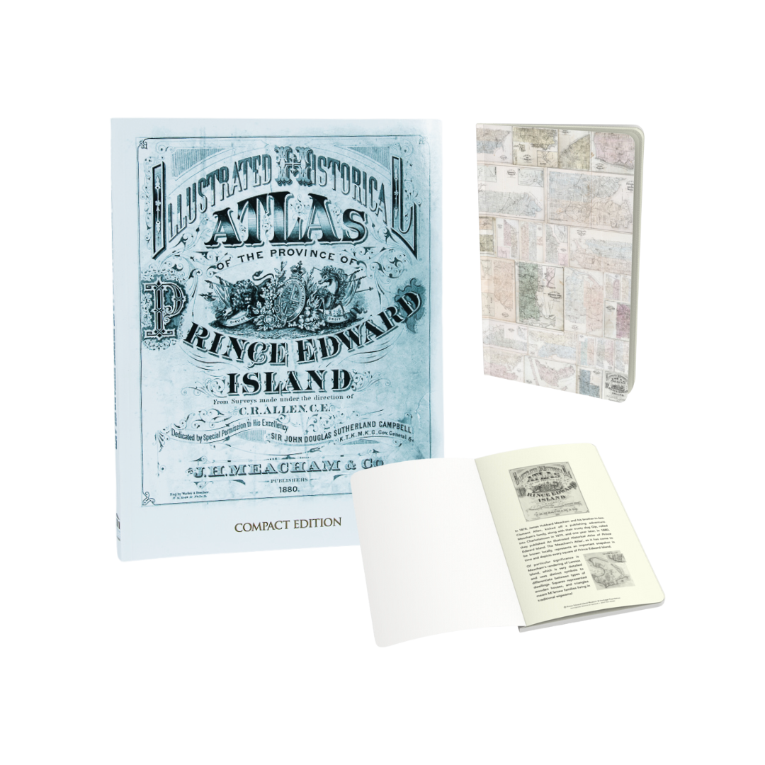 Gift Set Meacham's Atlas Notebook PEI Museum and Heritage Foundation
