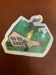Stickers -Glitter Ghost