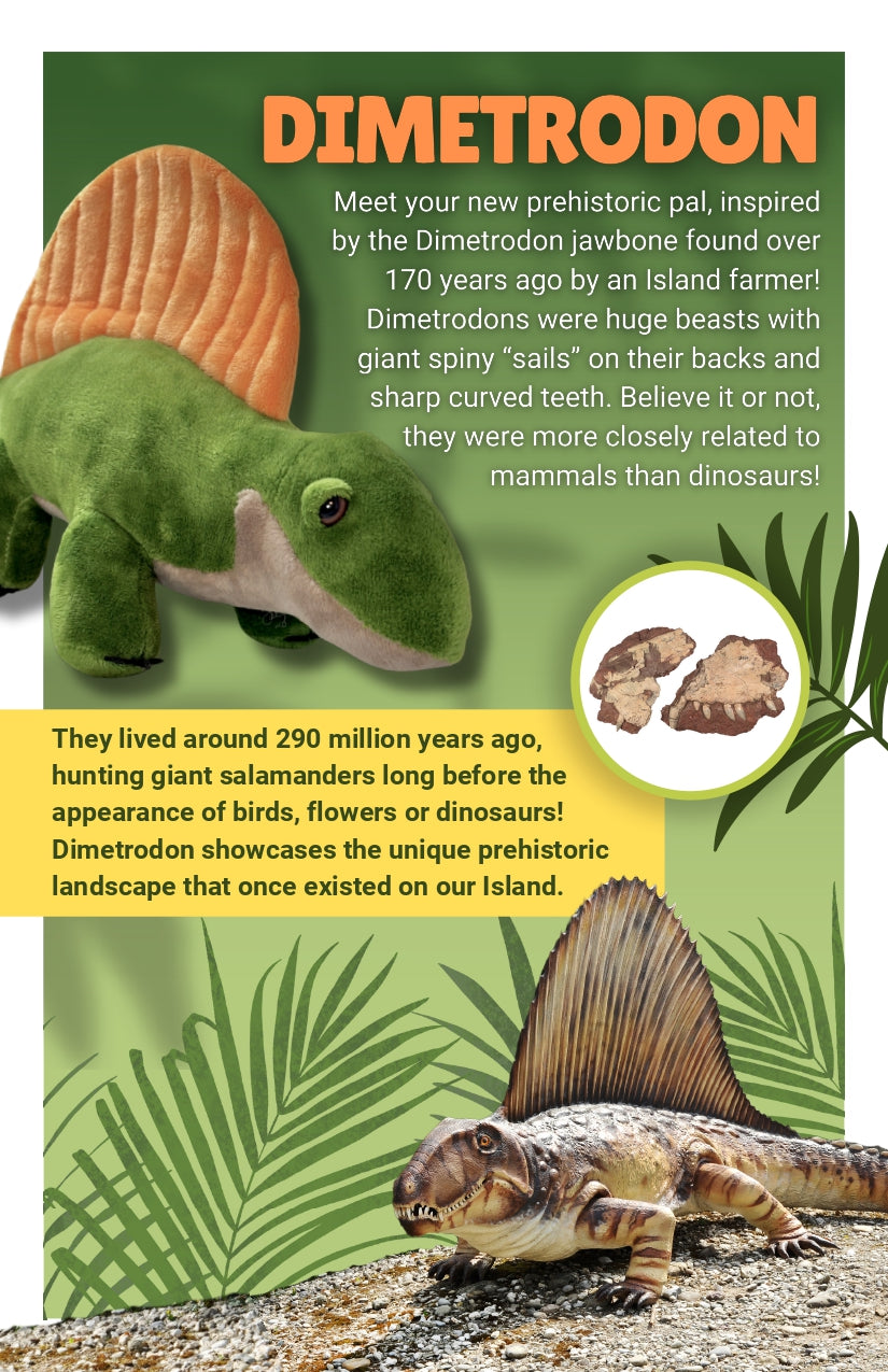 Dimetrodon Plush – PEI Museum and Heritage Foundation