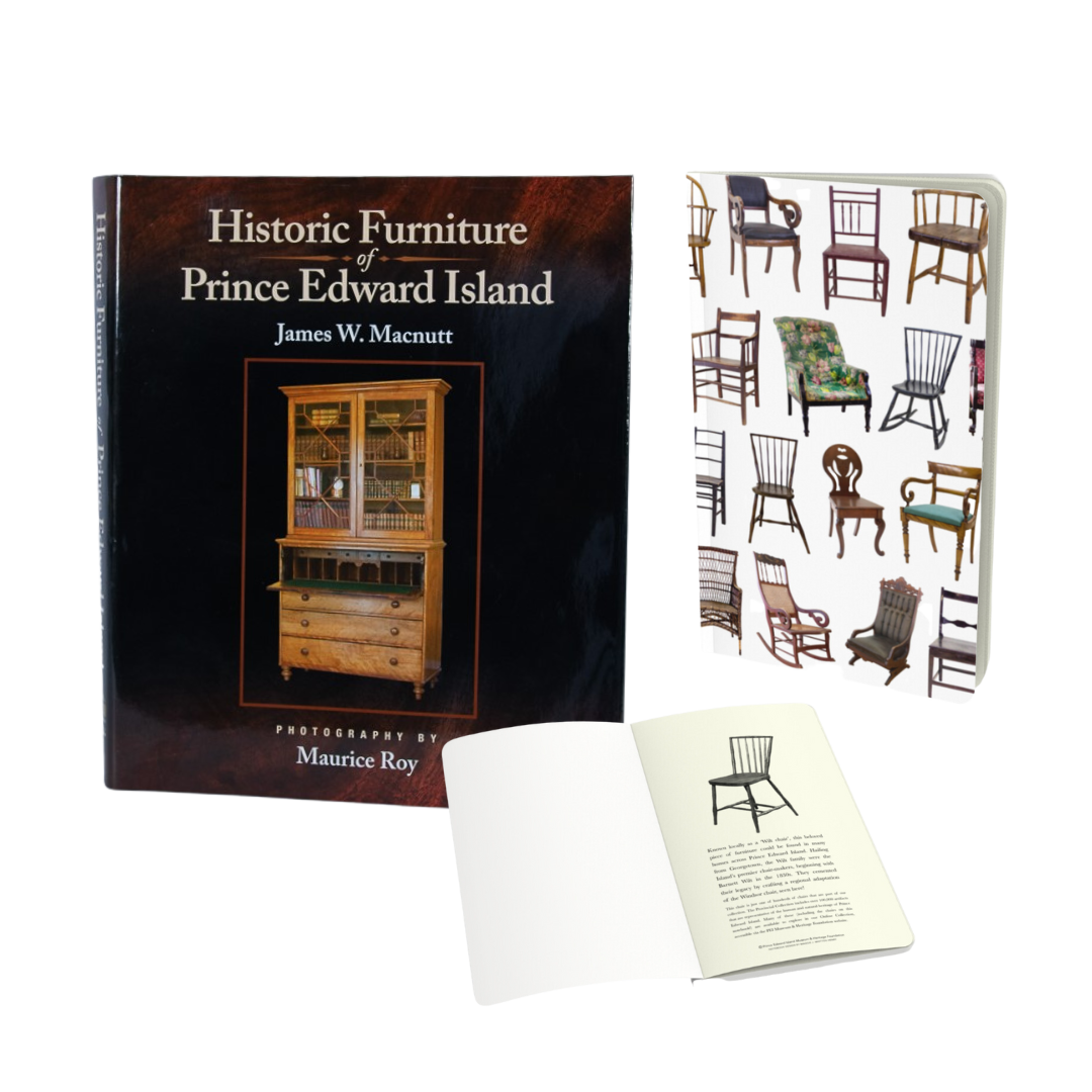 Gift Set Provincial Chair Collection Notebook & Historic Furniture of PEI Book