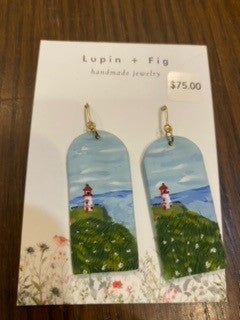 Dangle Earrings - Lupin + Fig
