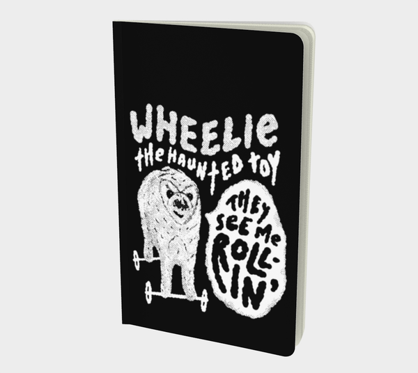 Wheelie The Haunted Toy Notebook