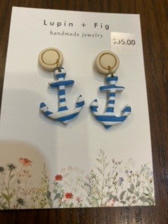 Dangle Earrings - Lupin + Fig
