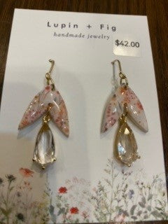 Dangle Earrings - Lupin + Fig