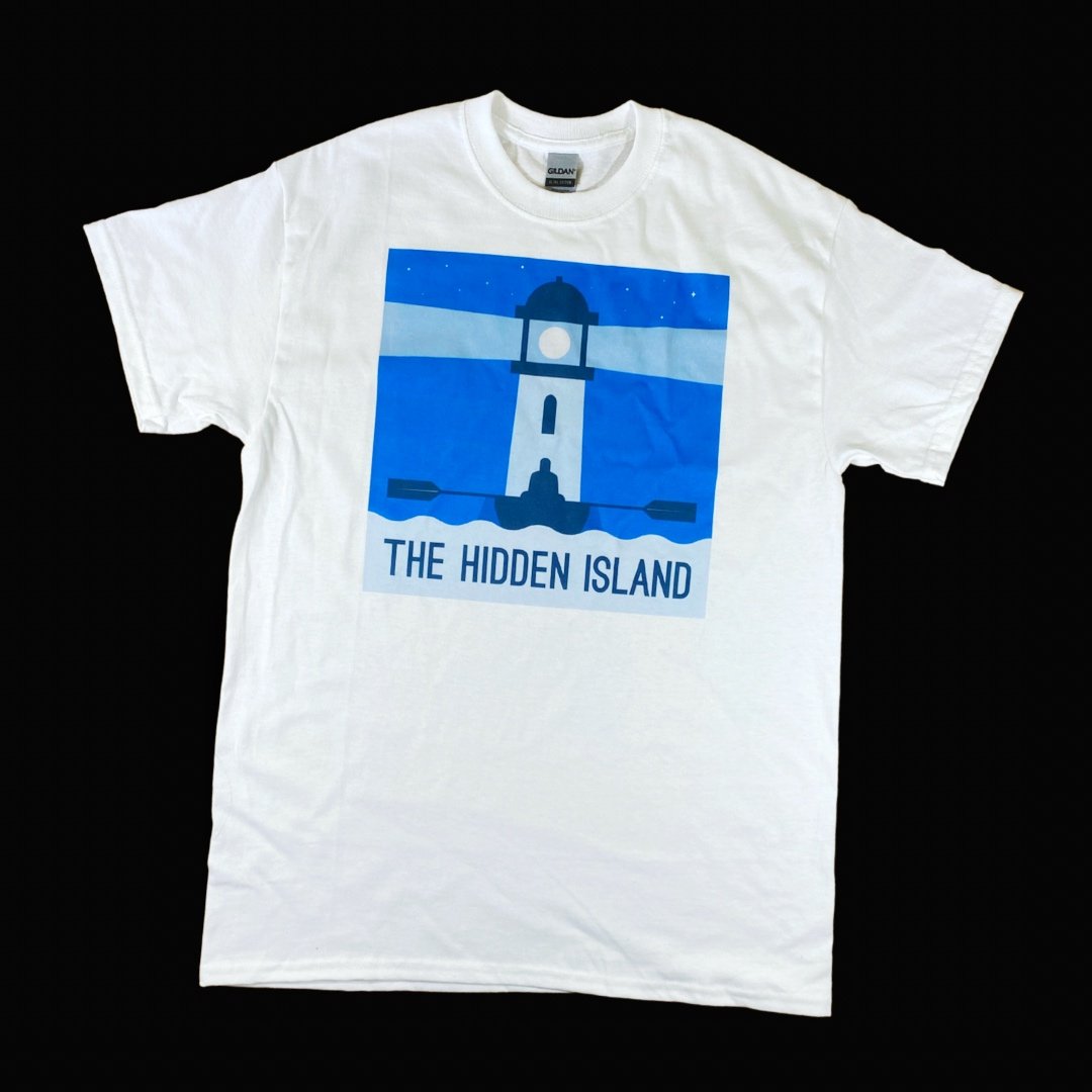 The Hidden Island White Short Sleeve T-Shirt